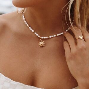 Atolea Naoussa Gold Necklace